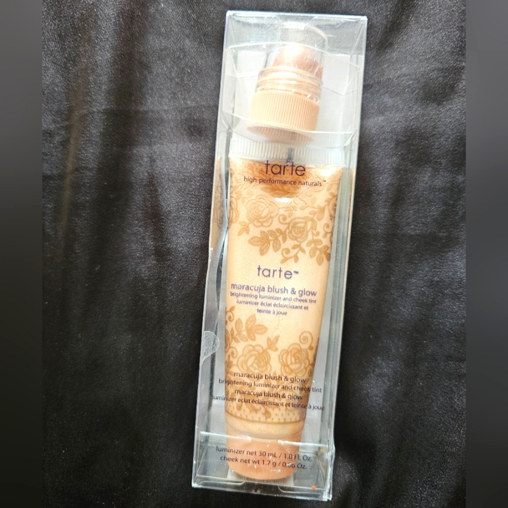Tarte Maracuja Blush & Glow Brand New Luminizer And Cheek Tint Candlelight